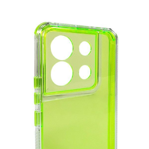 Противоударный чехол для смартфона Space III для Xiaomi Redmi Note 13 Pro 5G/Poco X6 Green 666-02234 фото