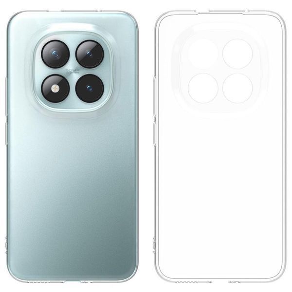 TPU чохол Transparent 1,0mm для Xiaomi Redmi Note 15 Pro 4G Безбарвний (прозорий) 656-08990 фото