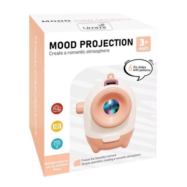 Дитячий проектор-світильник ME-236 Mood White / Pink ILSO-00000079367-1 фото