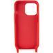 Чехол TPU two straps California для iPhone 12 Pro Max Red 208-05634 фото 3