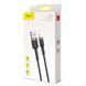 Кабель Baseus Cafule Cable USB For iP 2A 3m Gray+Black CALKLF-RG1 фото 2