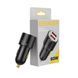 Автомобільний зарядний пристрій Essager City Dual Type-C + USB-A Car Charger 66W black (ECC2C1A-FF01) 656-00378 фото 2