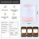 Настольный сенсорный LED светильник 3 colour light MZ-L2701 Pink 656-03696 фото 2