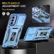 Ударопрочный чехол Camshield Army Ring для Samsung Galaxy M14 5G Light Blue 777-05071 фото 3