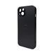 Чехол для смартфона AG Glass Matt Frame Color для iPhone 13 Graphite Black 666-00575 фото 1