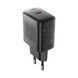 Сетевое зарядное устройство ACEFAST A104 PD25W GaN single USB-C charger Black 6974316283355 фото 1