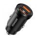 Автобільний зарядний пристрій ESSAGER Gyroscope Mini Charger USB-A + USB-A 30W Black 656-00319 фото 1