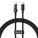 Кабель Baseus Gem Fast-Charging Data Cable Type-C to Type-C 100W 1m Black P10373000111-00 фото
