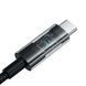 Кабель Baseus Gem Fast-Charging Data Cable Type-C to Type-C 100W 1m Black P10373000111-00 фото 6