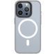 TPU+PC чохол Blueo Skin Friendly Frosted with MagSafe для Apple iPhone 15 Pro (6.1") Grey 777-07915 фото 1