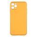 Чехол Leather Gold with Frame для iPhone 11 Pro Max Peach