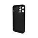 Чохол для смартфона AG Glass Matt Frame Color для iPhone 14 Pro Max Graphite Black 666-00625 фото 2