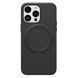 Шкіряний чохол New Leather Case With Magsafe для IPhone 15 Black 207-00164 фото 1