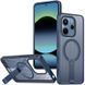 Чехол TPU Breeze with MagSafe stand для Xiaomi Redmi Note 14 4G (Europe version) Blue 777-08691 фото 1