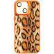 Чохол TPU+PC Wild Leopard with MagSafe and Lens для Apple iPhone 13 / 14 (6.1") Orange 656-08256 фото 1