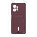 Чохол Colorfull Pocket Card для Xiaomi Redmi Note 12 4G Maroon 208-03362 фото