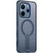Чехол TPU Breeze with MagSafe stand для Xiaomi Redmi Note 14 4G (Europe version) Blue 777-08691 фото 2