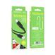 Кабель BOROFONE BX42 USB to iP 2.4A, 1m, silicone, TPE connectors, Black 6931474736727 фото 2