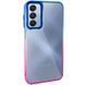 Чохол TPU+PC Fresh sip series для Samsung Galaxy A24 4G Рожевий / Синій 777-06587 фото 1