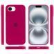 Чохол Silicone Case Full Protective для Apple iPhone 16e\17e (6.1") Rose Red 555-04087 фото 4