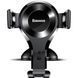 Гравітаційний автомобільний тримач Baseus Osculum Type Gravity Car Mount Чорний 201-00050 фото 2