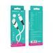Кабель BOROFONE BX79 USB to Type-C 3A, 1m, silicone, silicone connectors, White 6974443384796 фото 2