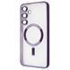 Чохол WAVE Metal Color Case with Magnetic Ring для Samsung Galaxy S24 FE Deep purple 656-07996 фото 1