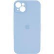 Силіконовий чохол з закритою камерою для iPhone 15 Mist Blue 666-01007 фото