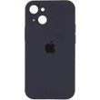 Силіконовий чохол з закритою камерою для iPhone 14 Dark Grey 666-00799 фото