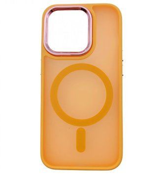 Чехол Space Magnetic Color з Magsafe для iPhone 14 Pro Max Оранжевый 214-00738 фото