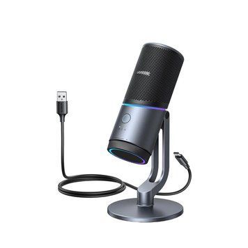 Настольный микрофон UGREEN CM769 Desktop RGB 24-bit 96kHz ANS (USB-A) Dark Gray UGR-35629 фото