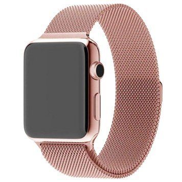 Ремінець Milanese Loop Design для Apple Watch 42(ser.1-3)/44/45/46/49mm Rose Gold 212-01162 фото