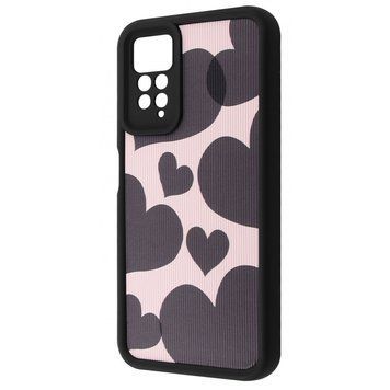 Чохол WAVE Artfull Case для Xiaomi Redmi Note 11 Pro/Redmi Note 12 Pro 4G Black Hearts 777-02373 фото