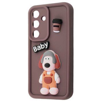 Чехол Pretty Things Case для Samsung Galaxy S25 Plus Brown/Baby 777-02323 фото