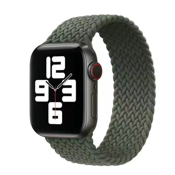 Плетений монобраслет для Apple Watch 38/40/41mm Size M 144 мм Зелений 212-00189 фото
