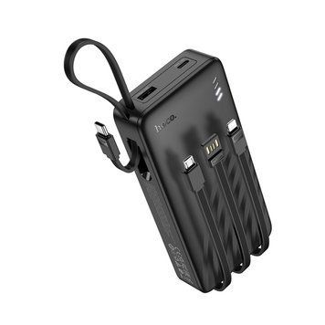 Power Bank Hoco J146A Night tide 20000mAh 2A (with cable Type-C+Micro+Lightning+USB) Black 216-00156 фото