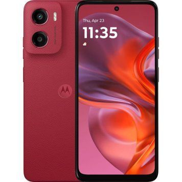 Мобильный телефон Motorola G05 4/128GB Plum Red (PB6L0035UA) PB6L0035UA фото