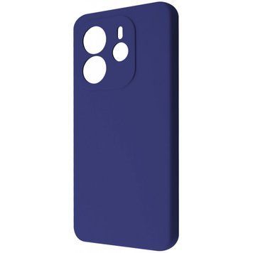 Чехол WAVE Full Silicone Cover для Xiaomi Redmi Note 14 4G (European) 164.84mm Midnight blue 656-07639 фото