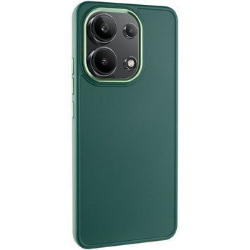 Чехол TPU Bonbon Metal Style для Xiaomi Redmi Note 13 4G Army green 555-02756 фото