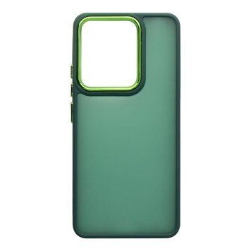 Чехол TPU+PC Space II Color Matte для Xiaomi Poco X6 Pro 5G Green 757-00752 фото