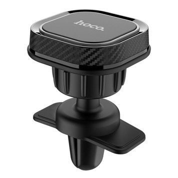 Держатель для мобильного HOCO CA52 Intelligent air outlet in-car holder Black+Gray 656-00482 фото
