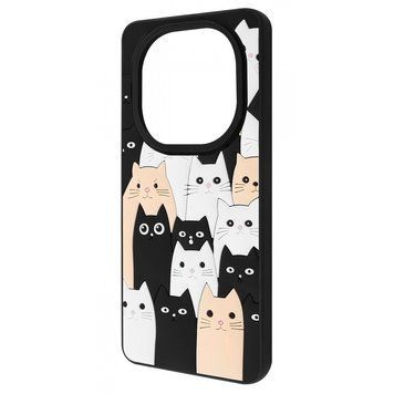 Чохол Wave Doodle Case для Xiaomi Redmi Note 14 Pro 4G Cats 777-03825 фото