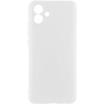 Чохол TPU GETMAN Liquid Silk Full Camera для Samsung Galaxy A07 White 555-02435 фото