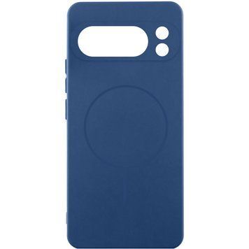 Чехол Silicone Cover Lakshmi Full Camera with MagFit для Google Pixel 9 Pro XL Синий 555-02061 фото