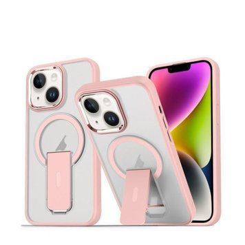 Чохол для смартфона Magnetic Stand для iPhone 14 Pink 666-01808 фото