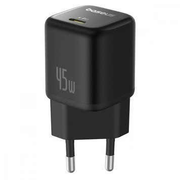 МЗП Baseus PicoGo GaN Fast Charger 45W (Type-C) Black P10176800123-00 фото