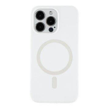 Чехол Glow Silicone Case with Magsafe для iPhone 13 Pro Max White 214-03888 фото