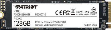 Накопитель SSD M.2 Patriot P300 128GB NVMe 2280 PCIe 3.0 3D TLC P300P128GM28 фото