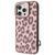 Чохол Kajsa Leopard Pattern with Magnetic Ring iPhone 16 Pro Desert titanium 656-08207 фото
