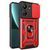 Ударостійкий чохол Camshield Serge Ring для Xiaomi Redmi 13C / Poco C65 Red 777-04453 фото